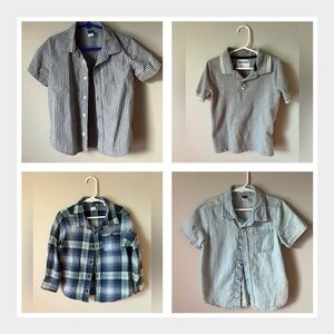 Old Navy Kids' Striped, Plaid, and Solid Button-Down Shirts